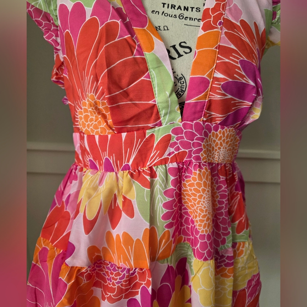 Resort Ready! Leilani Cross Back Dress-NWT - Picture 2 of 10